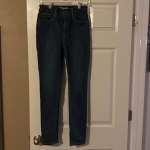 Levi's  Jeans Womens Size 28 Blue 721 high rise skinny